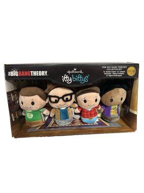 Hallmark Itty Bittys The Big Bang Theory Set In Box Sheldon Leonard